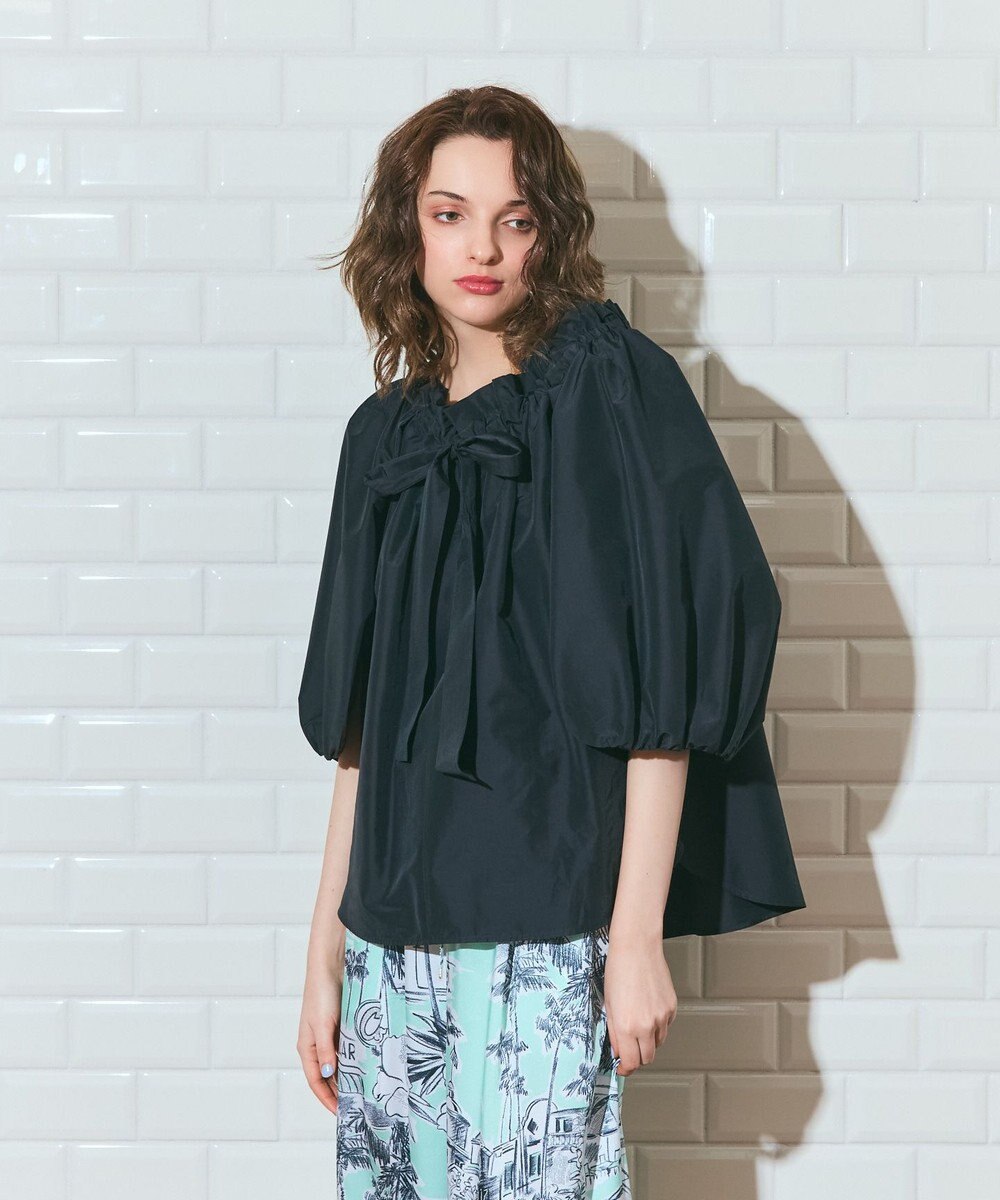 GRACE CONTINENTAL ボリュームスリーブトップ 