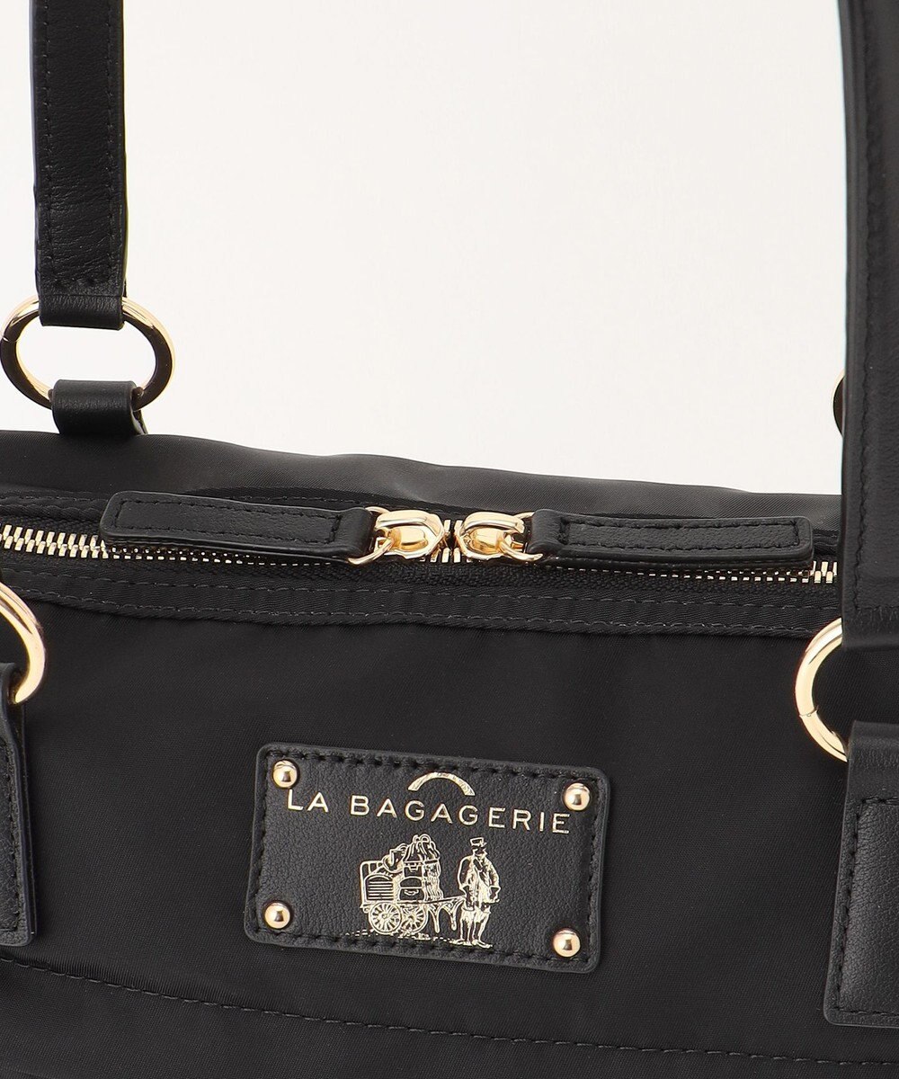 LA BAGAGERIE ウォータープルーフナイロン　2WAYハンドバッグ 