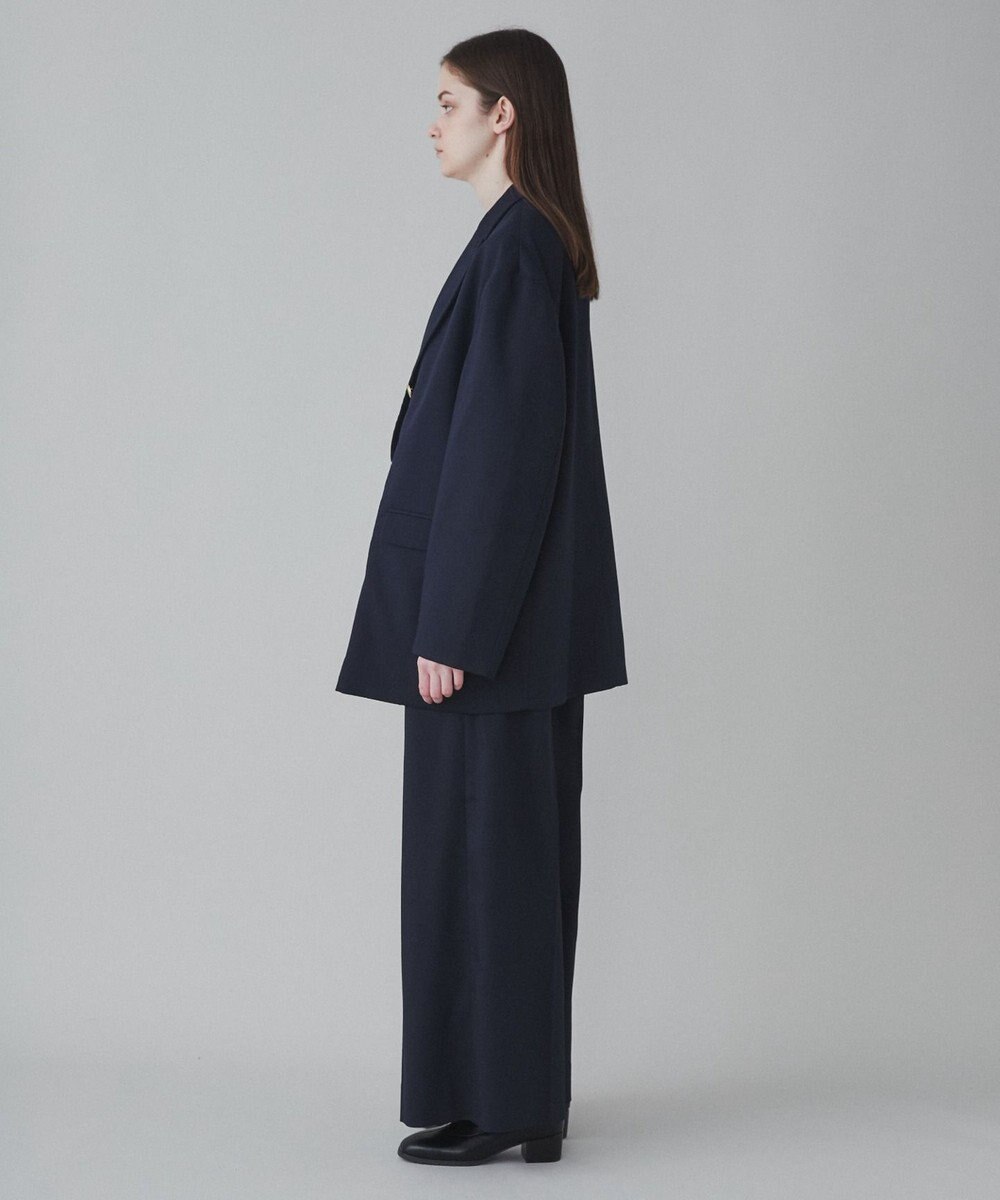 WEGO 【ユニセックス着用ITEM】ワイドストレートスラックス 