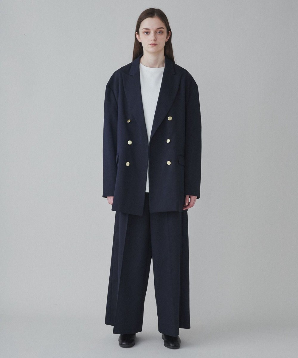 WEGO 【ユニセックス着用ITEM】ワイドストレートスラックス 