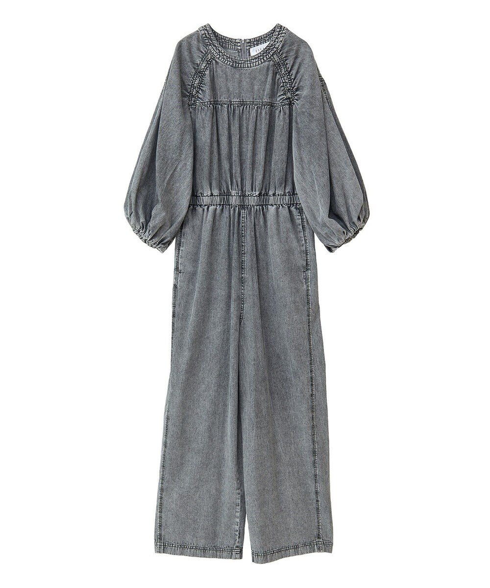 Green Parks ■ＥＳＣＡＲ　シャーリングデニムオールインワン 