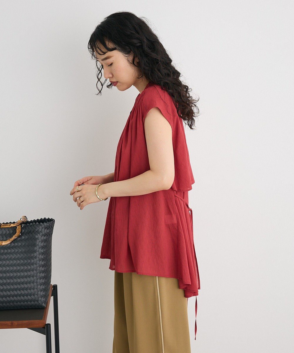 CRAFT STANDARD BOUTIQUE ヴィンテージボイルバックデザインブラウス 