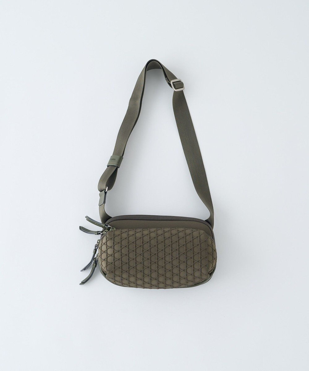 MIYABIYA LAQUOH【撥水加工】篭目柄エンボスボンディング2WAYショルダー 