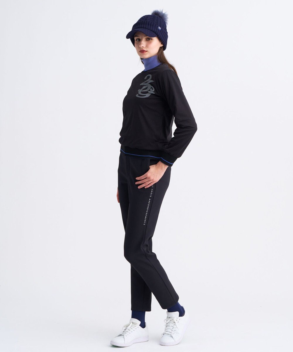 23区GOLF 【WOMEN】トリコットボンディングテーパードパンツ 