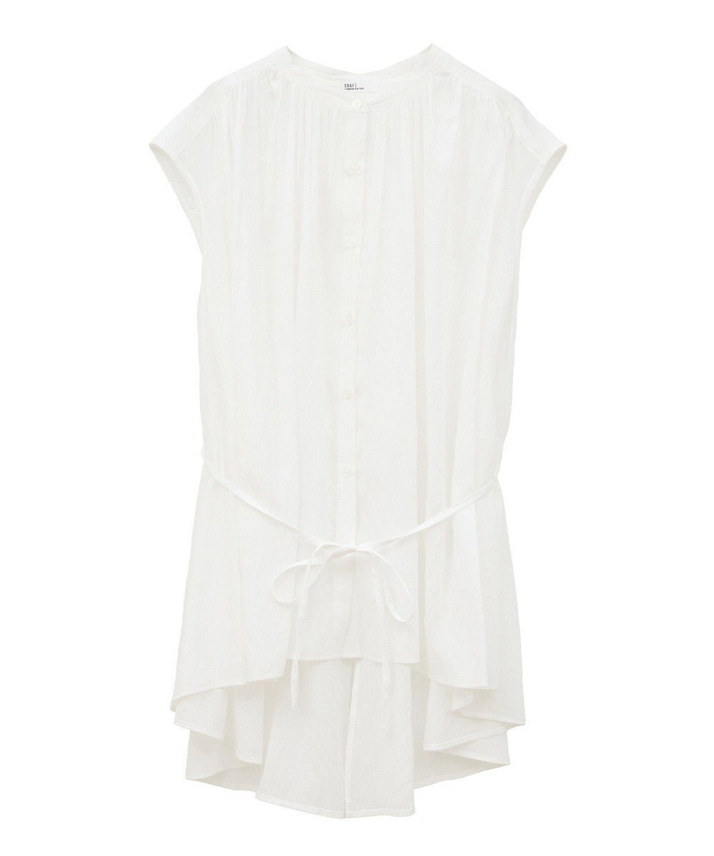 CRAFT STANDARD BOUTIQUE ヴィンテージボイルバックデザインブラウス 