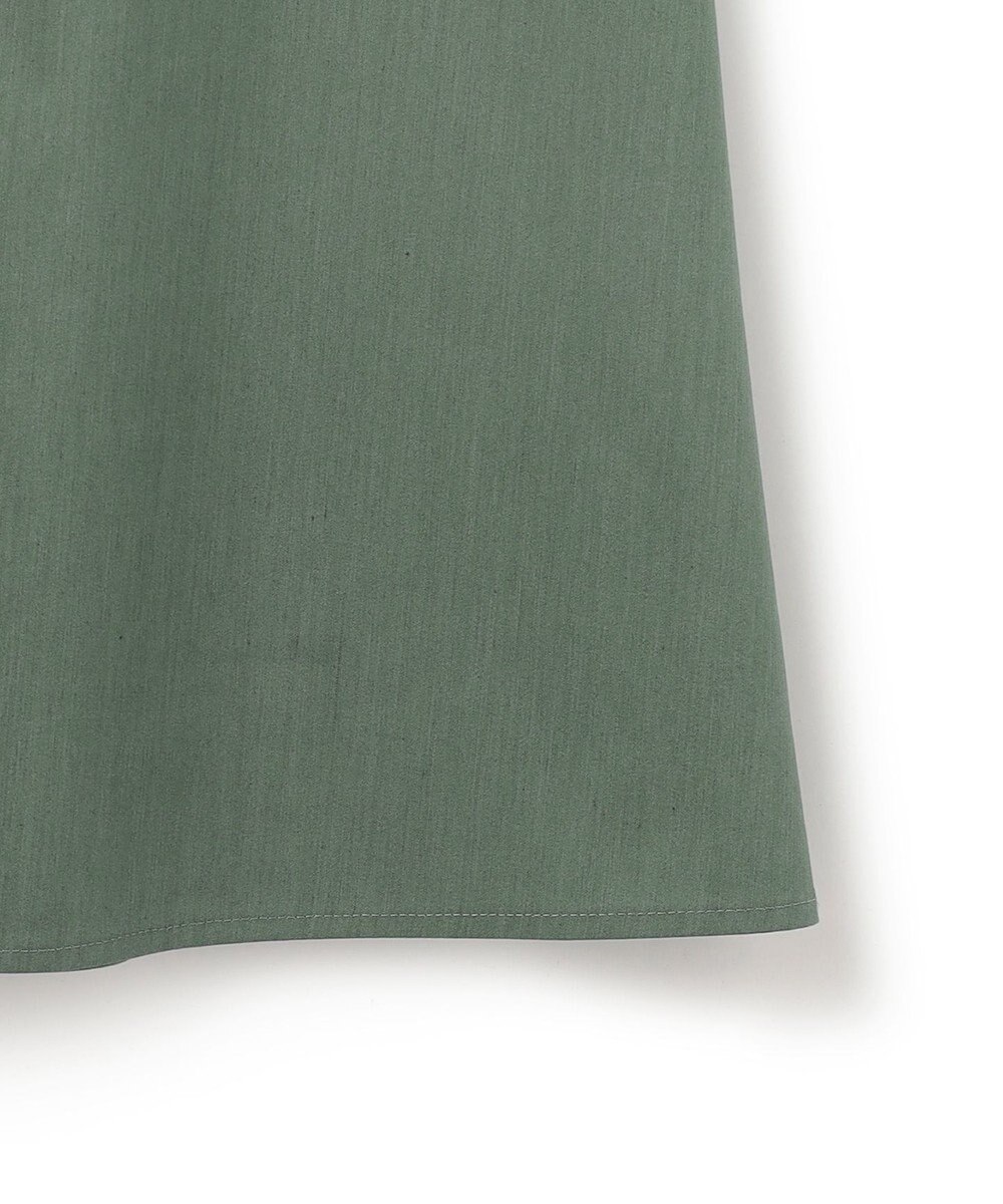 23区 【接触冷感/撥水加工】ストレッチブロード ギャザースカート 