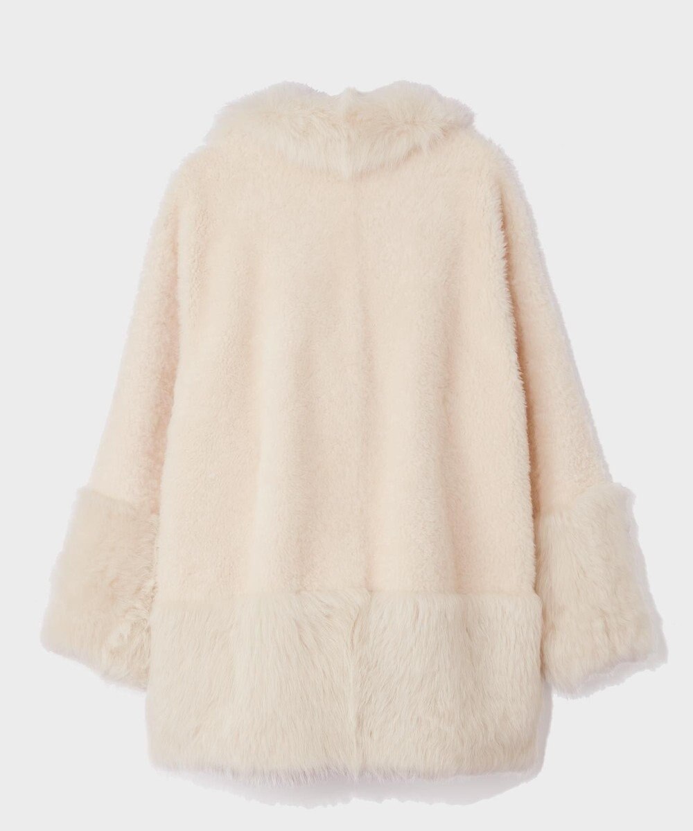 GRACE CONTINENTAL ムートンライダースコート 