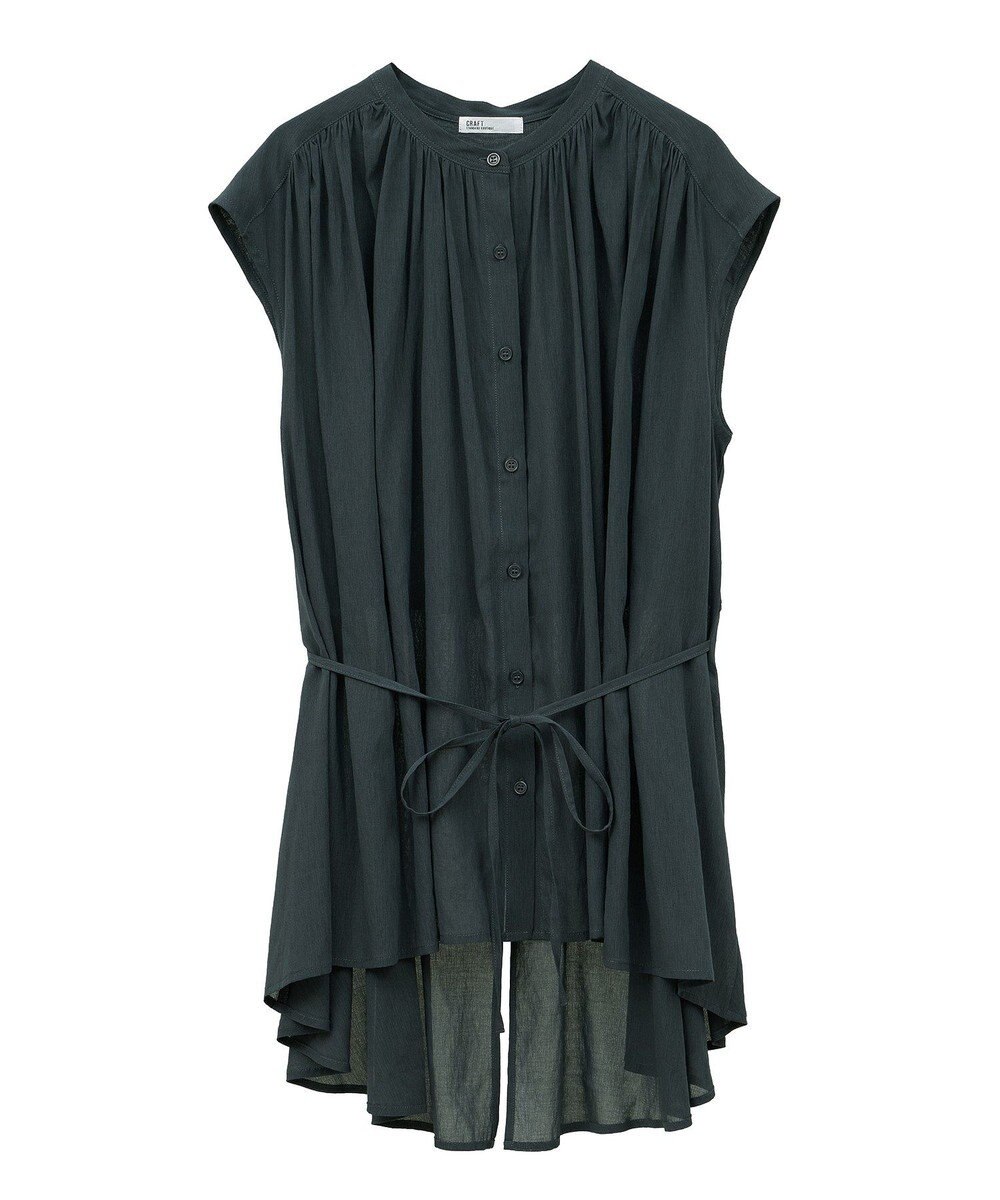 CRAFT STANDARD BOUTIQUE ヴィンテージボイルバックデザインブラウス 