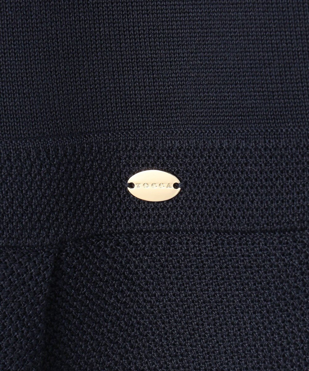 TOCCA 【WEB限定・鈴木ゆうかさん着用】HONEYCOMB MESH KNIT ニットドレス 