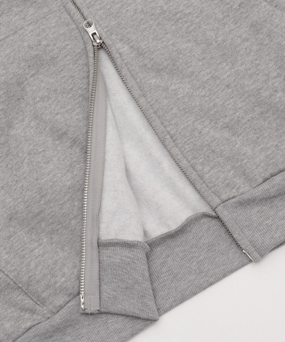 WEGO 【25年秋冬新作/ユニセックス着用ITEM/SMLサイズ展開】グラフィックロゴダブルZIPパーカー 