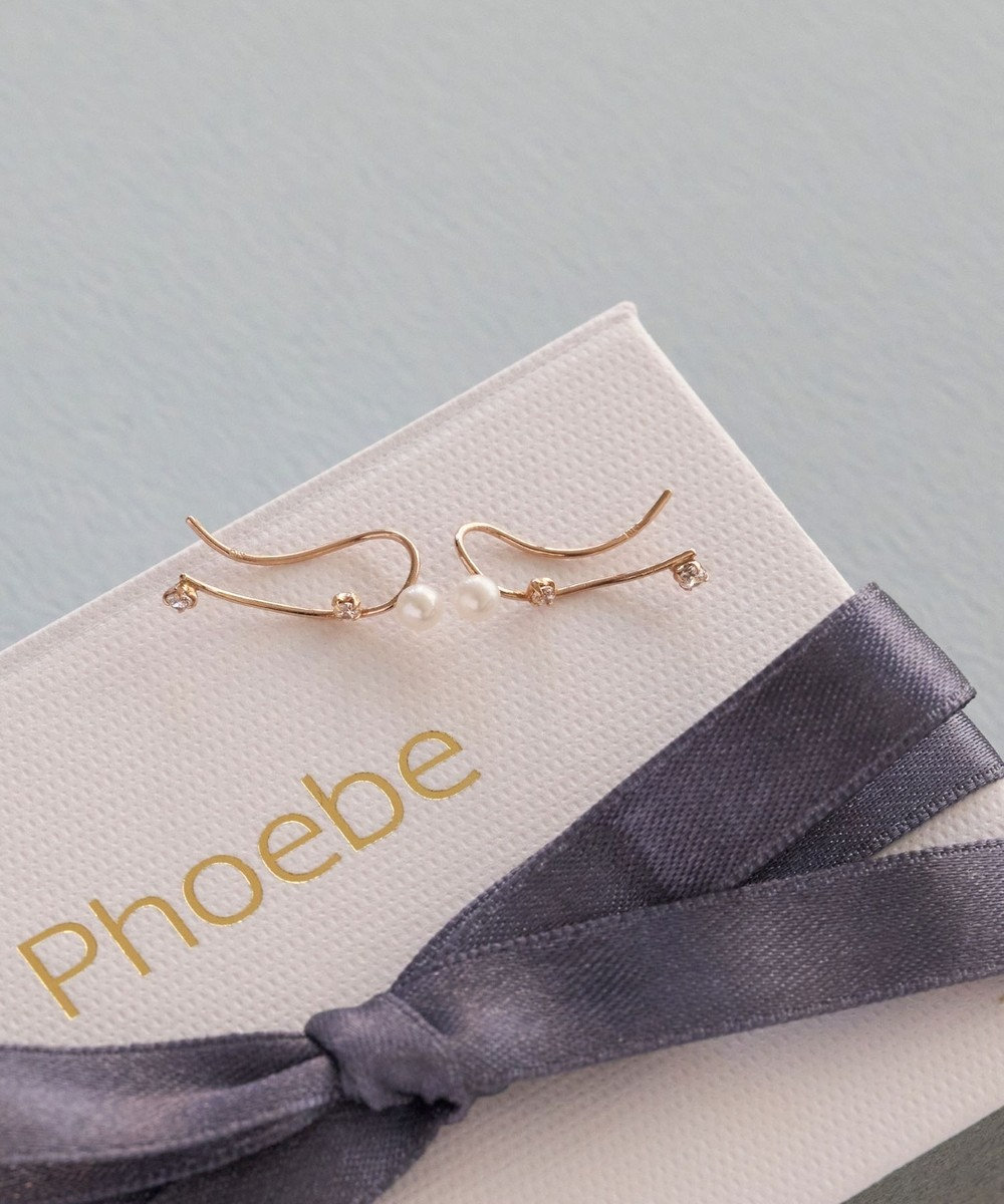 Phoebe 【K10RG】トゥウィンクルピアス&イヤリング 