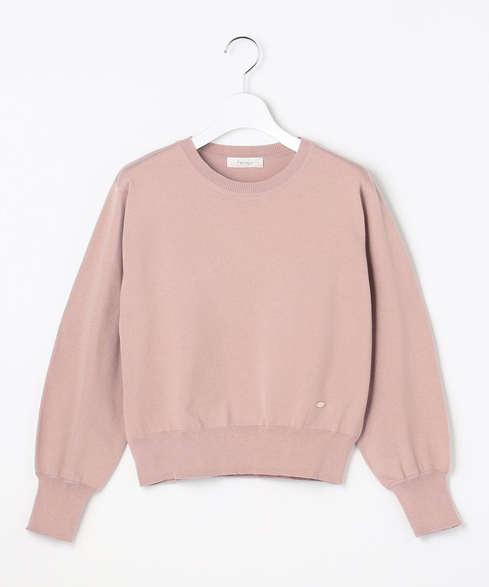 Feroux 【先行予約】美シルエットニット プルオーバー 