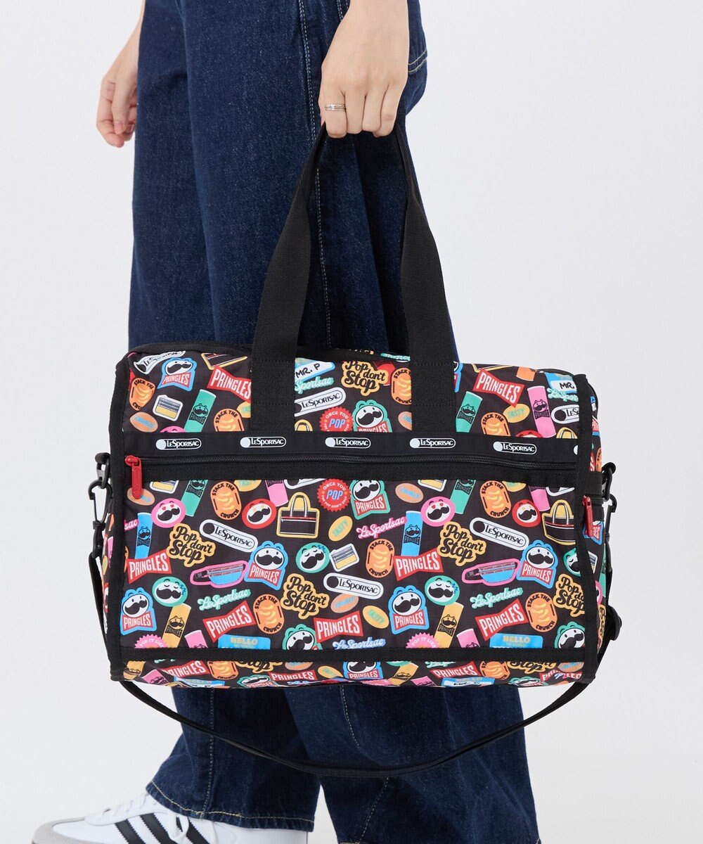 LeSportsac DELUXE MED WEEKENDER/プリングルズスティッカーズ 