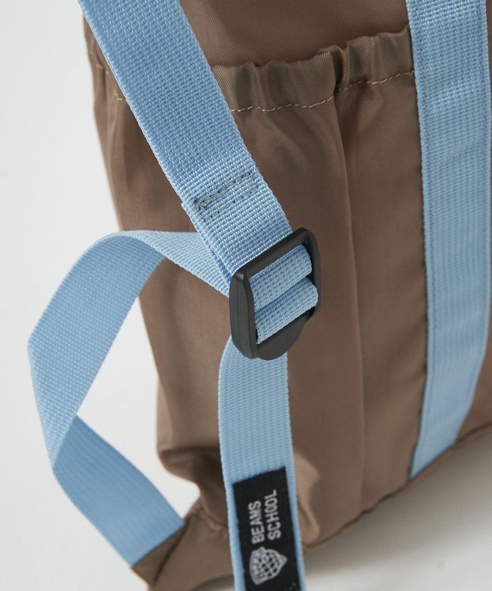 BEAMS SCHOOL 手提げバッグにもなる ナップサック 