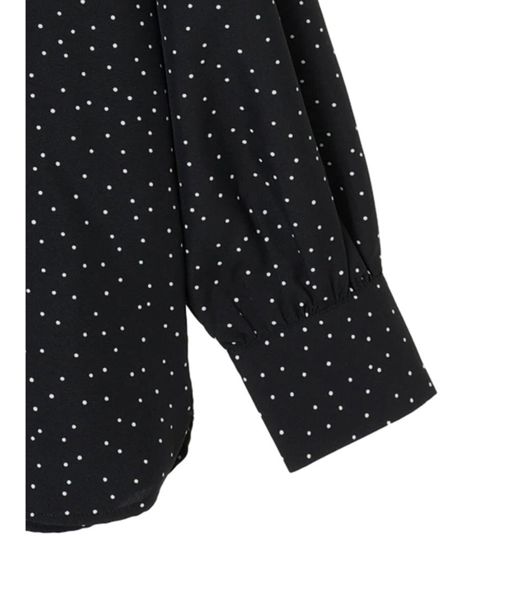 Green Parks ＢＰ　ケア楽　スタンドフリルブラウス 