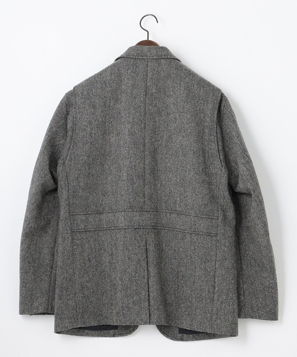 JOSEPH ABBOUD 【リラックスサイズ】ラムウールツィード ジャケット 