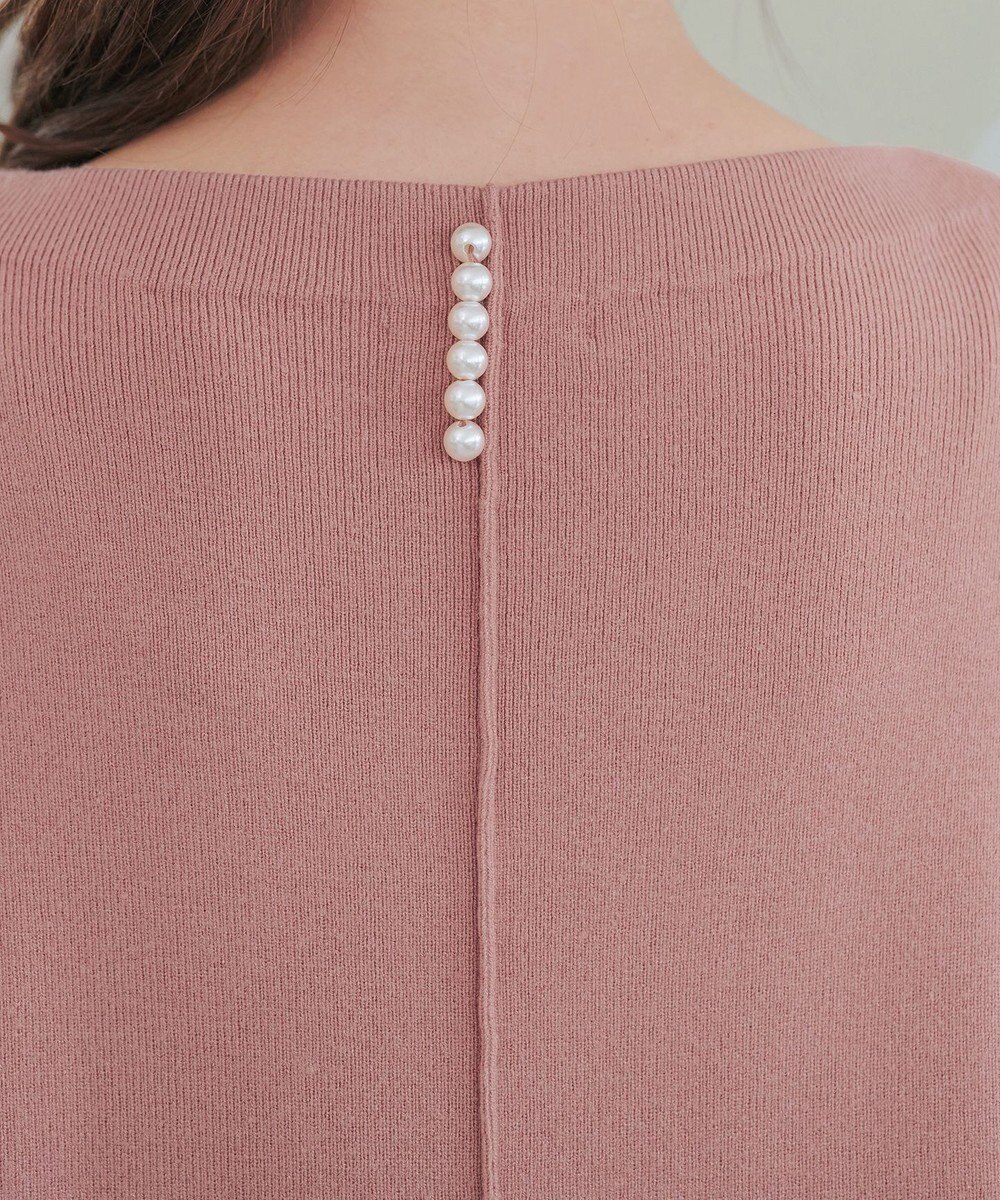 Tiaclasse L 【安田美沙子さん着用・洗える】ボリュームパフスリーブニットチュニック 