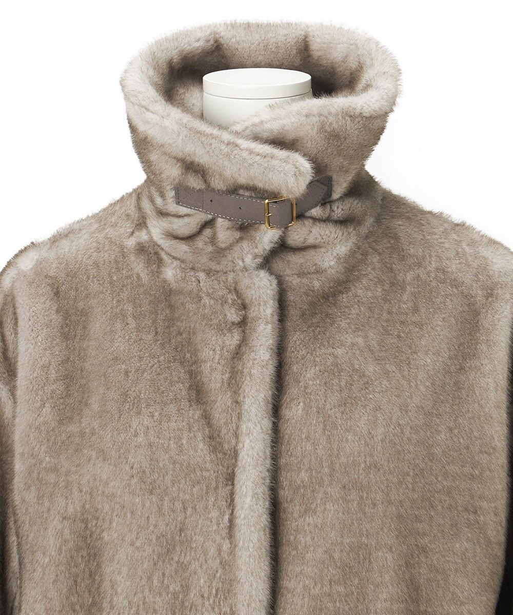 23区 L 【GOLD LABEL】ECOPEL フォギーカラー ファーブルゾン 