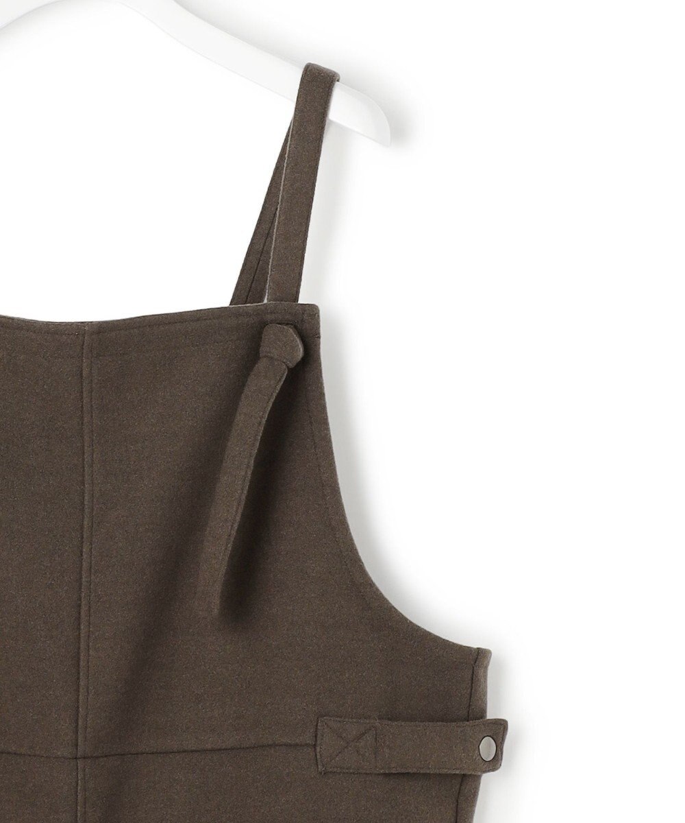 J.PRESS YORK STREET 【WOMEN】ウールライクジャージー オーバーオール 