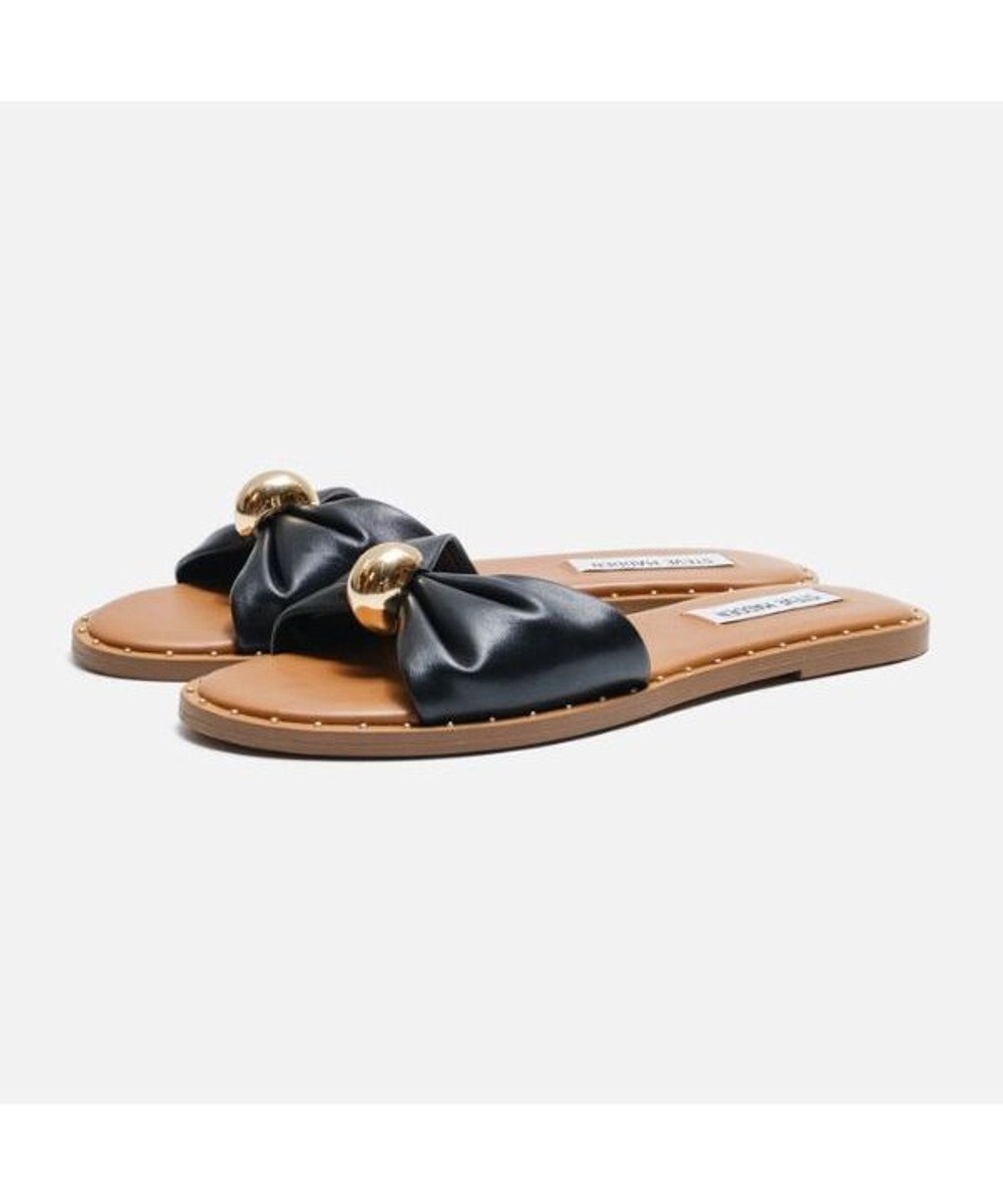 STEVE MADDEN DISPYギャザーリボンフラットサンダル 