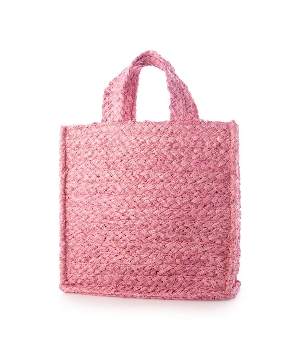 UNBILLION カカトゥ kakatoo / ラフィアスクエアトートバッグ 