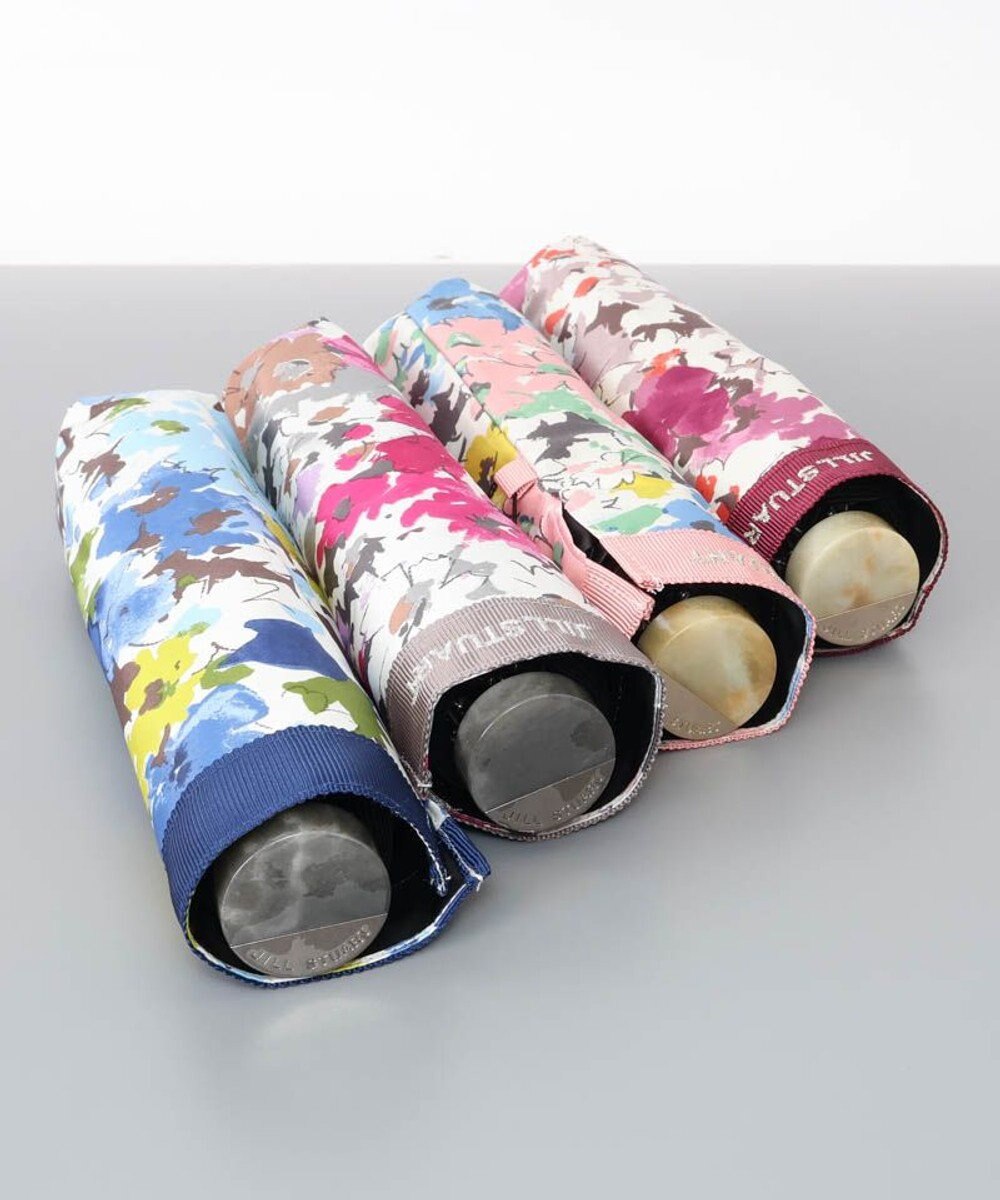 AURORA JILL STUART（ジル スチュアート）レトロフラワーオールシーズン傘（折りたたみ・ミニ傘） 