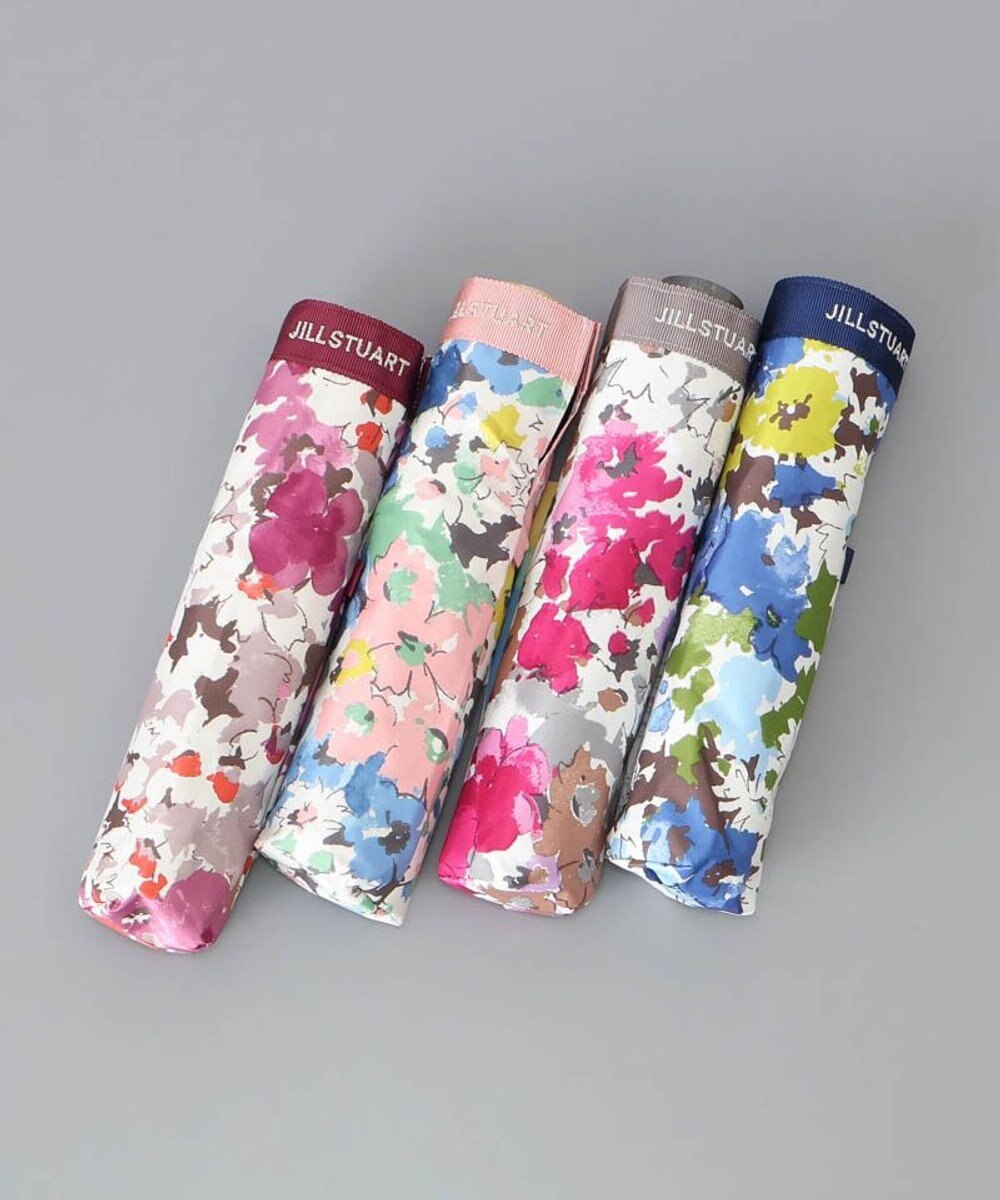 AURORA JILL STUART（ジル スチュアート）レトロフラワーオールシーズン傘（折りたたみ・ミニ傘） 