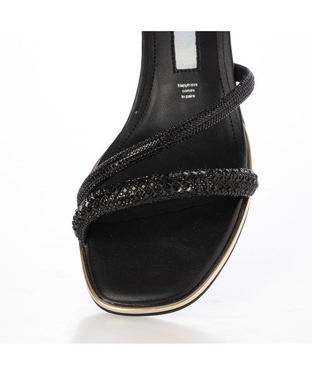 MODE ET JACOMO <MODE ET JACOMO>ラインストーンストラップミュールサンダル 