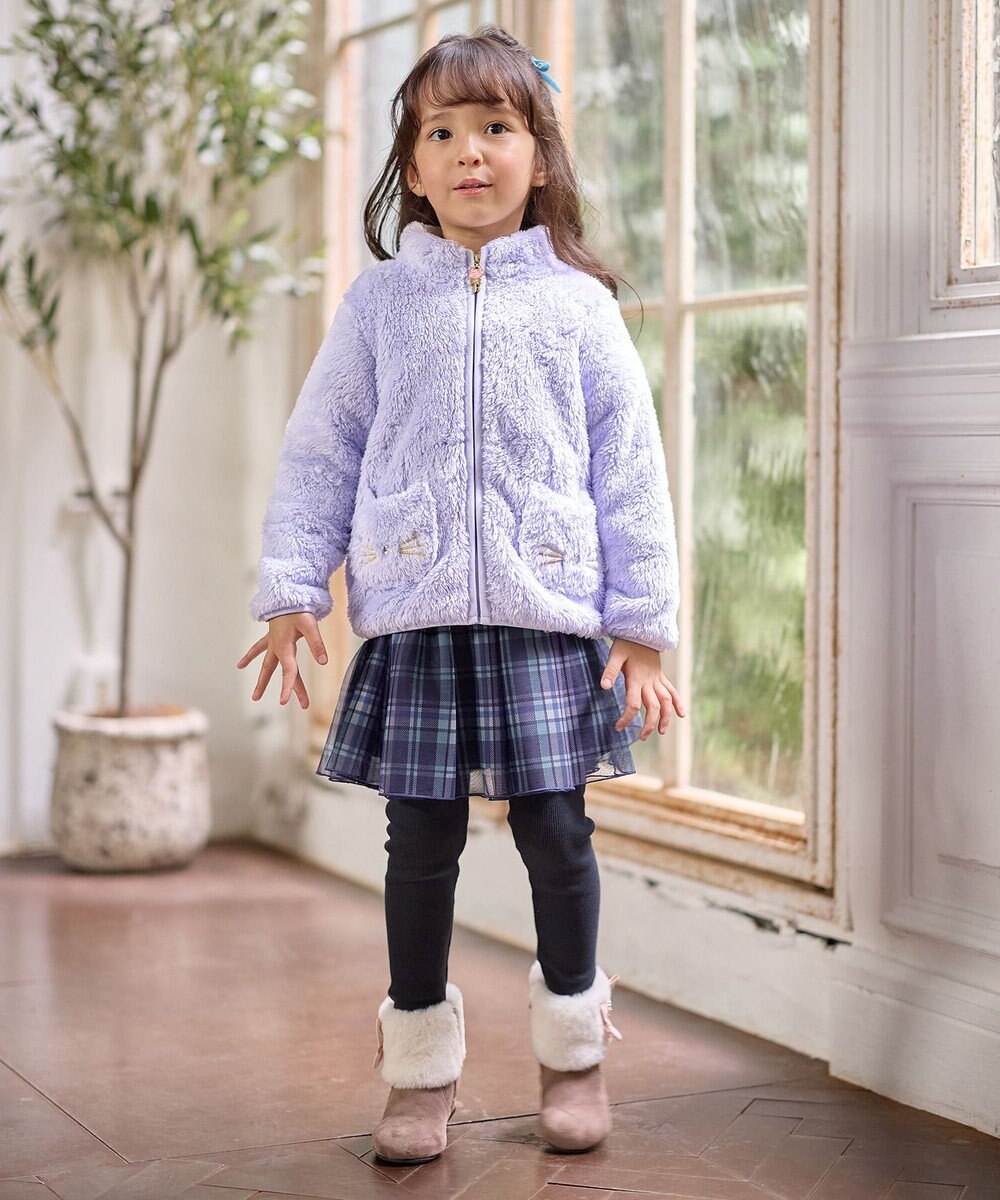 ANY KIDS 【ドッキング可能】ネコボアブルゾン 