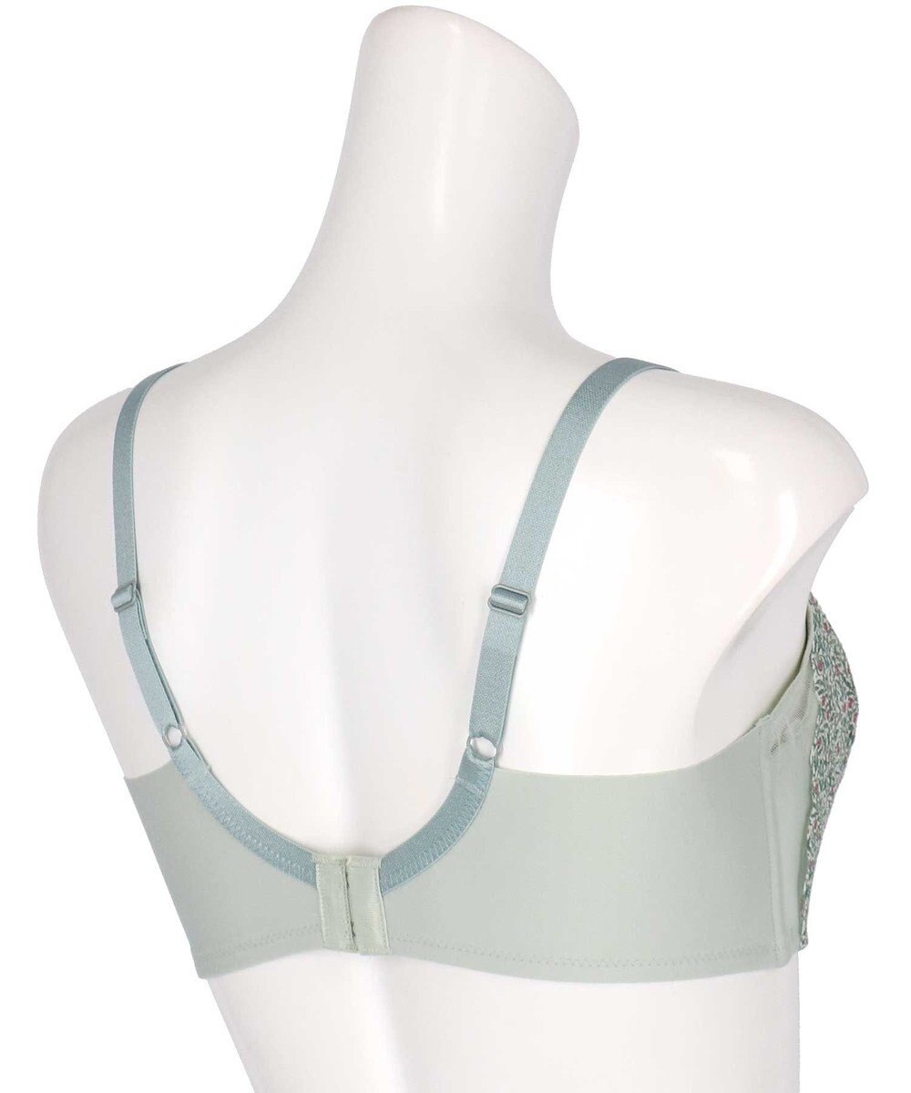 une nana cool MADE WITH LIBERTY FABRIC さあわたし レース 脇高ブラジャー 