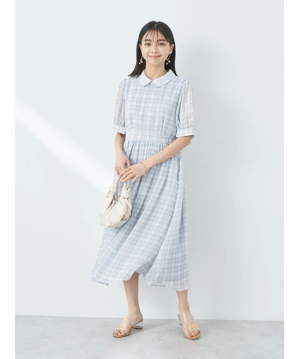 earth music&ecology クラシカルチェックワンピース 