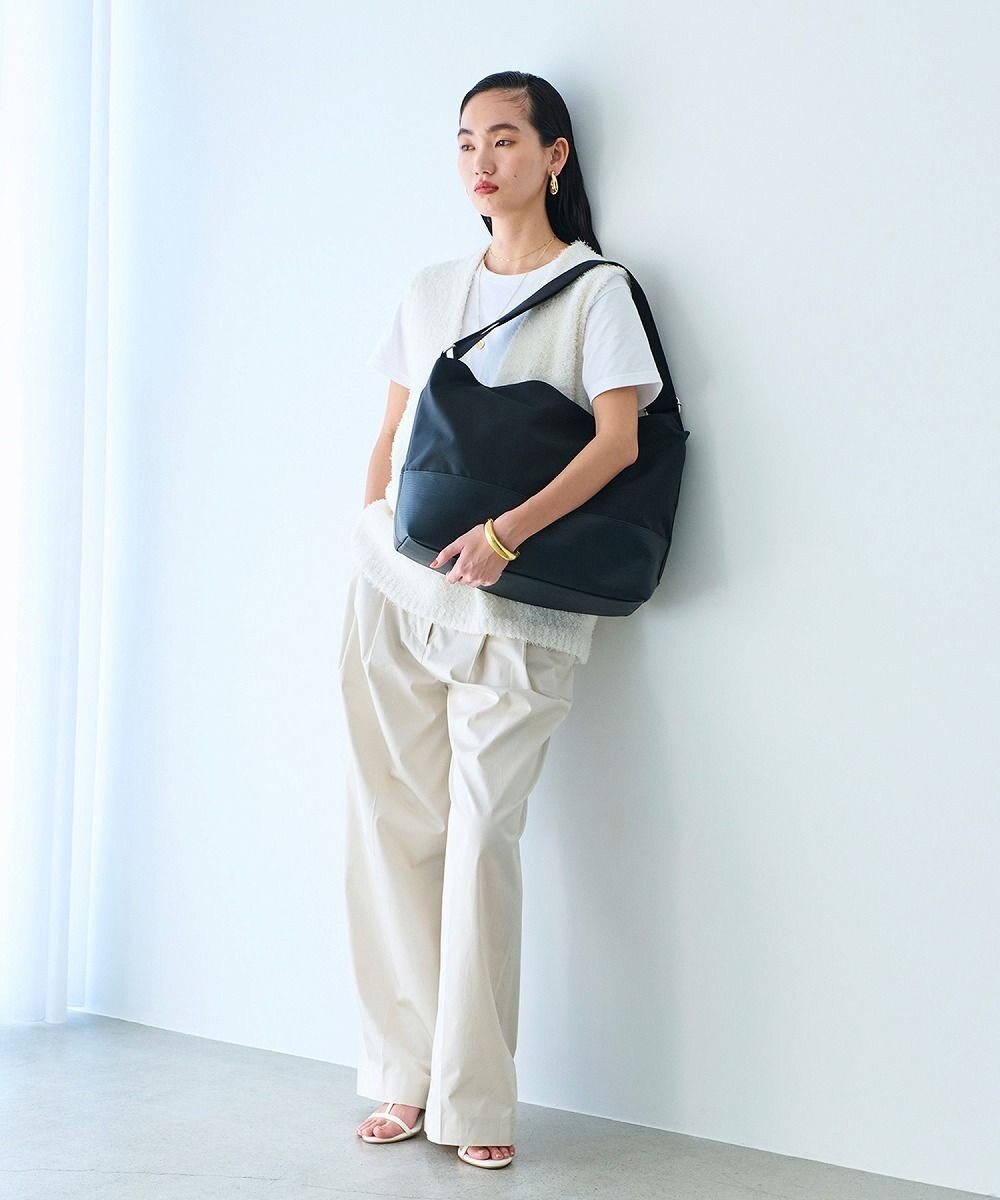 TOPKAPI 【Breath TOPKAPI】RIPPLE リプル エコナイロン コンビ ビッグ ショルダー バッグ 