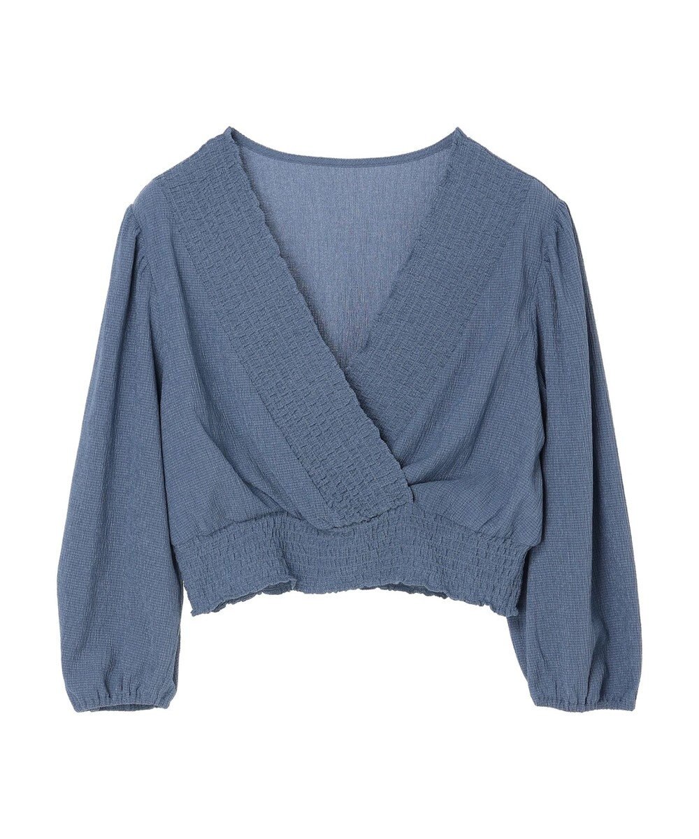 earth music&ecology ＳＥＴ２点カシュクールプルオーバー＋ワンピース 