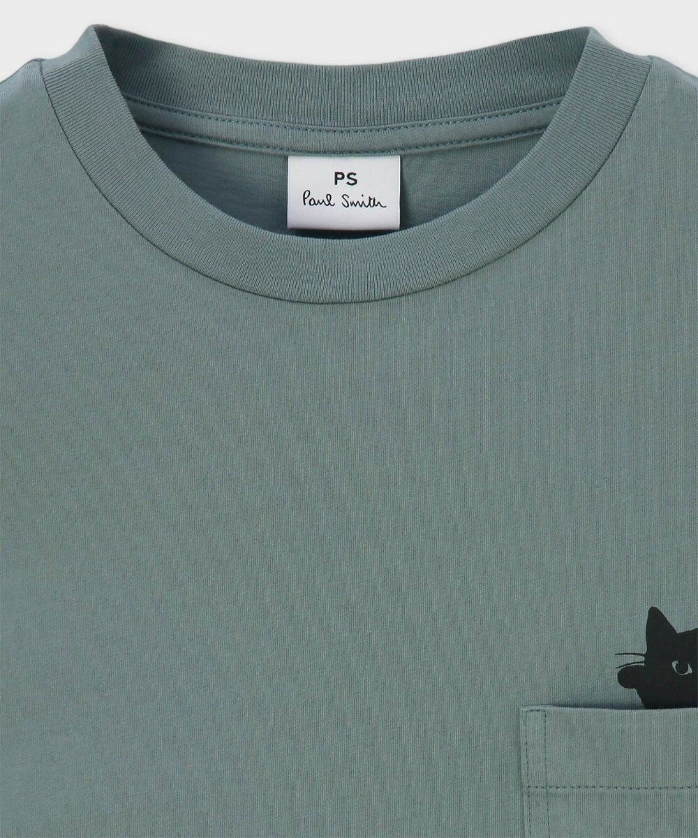 Paul Smith キャット プリント 長袖Tシャツ 