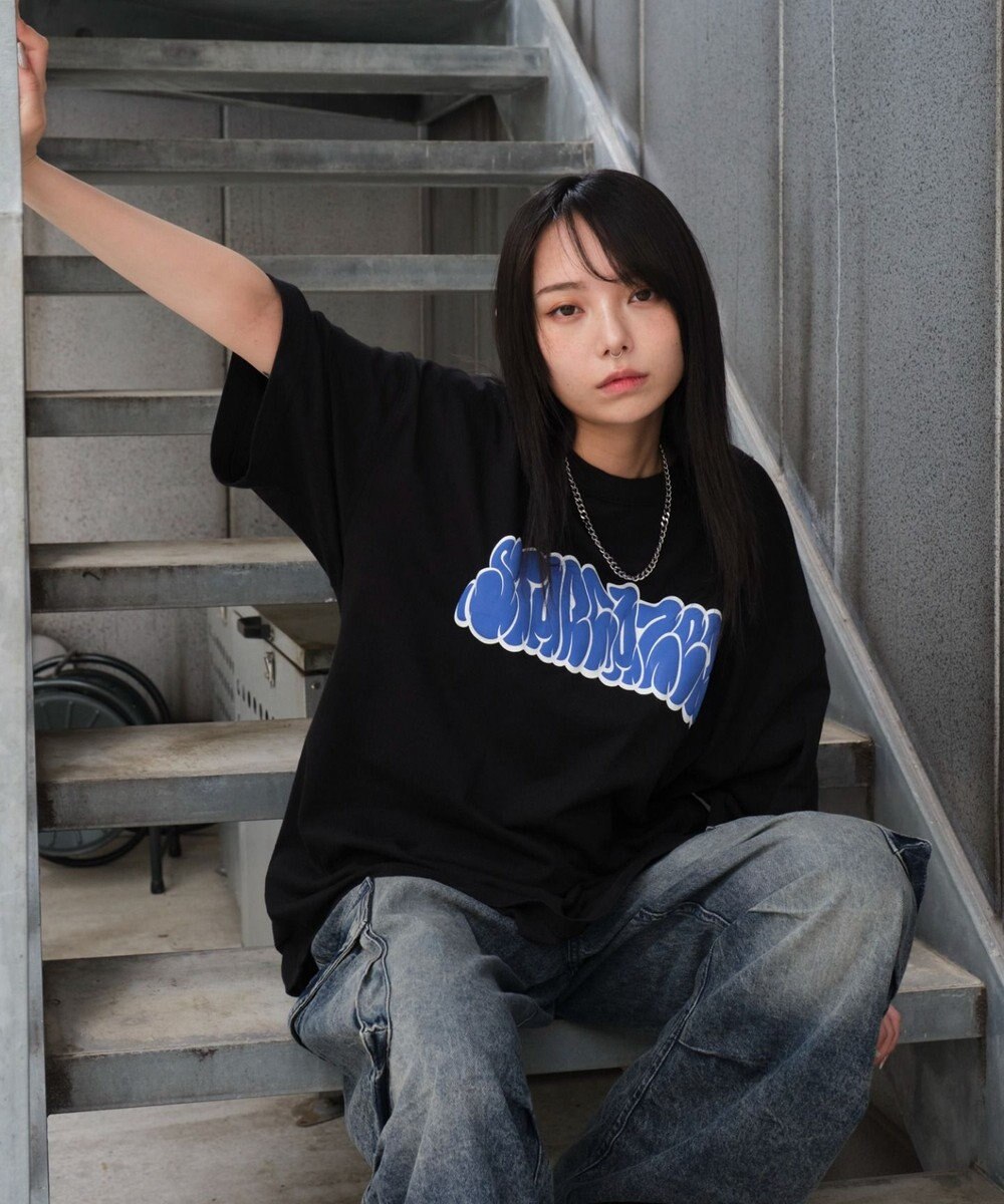 WEGO 【ユニセックス着用ITEM】アクセ付きグラフィックT（SS） 