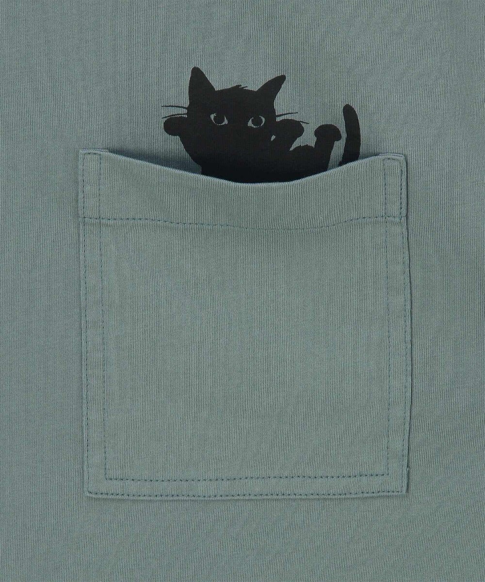 Paul Smith キャット プリント 長袖Tシャツ 
