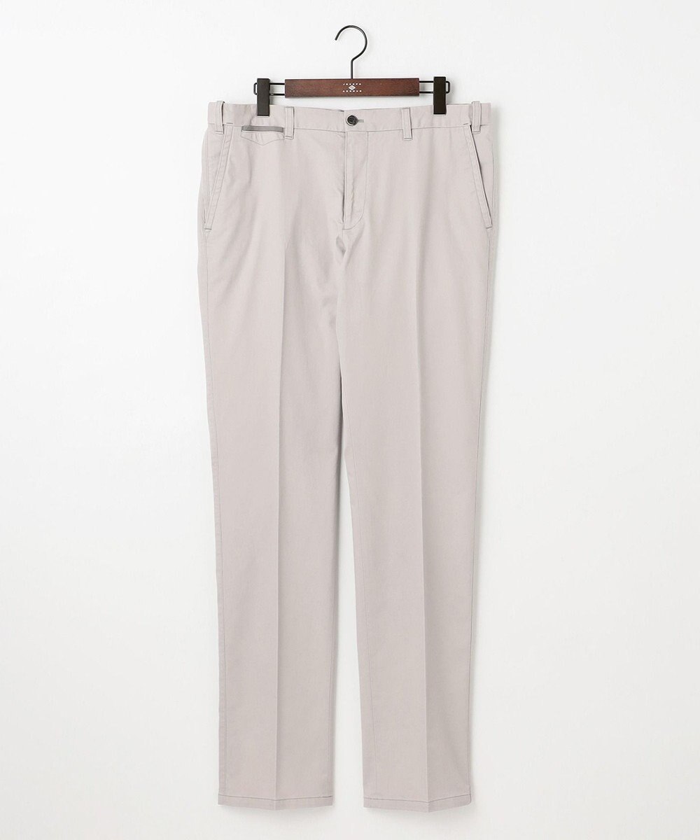 JOSEPH ABBOUD 【キングサイズ・ウエストも伸びる！オーガニックコットン使用・25AW】トリコチンストレッチ パンツ 