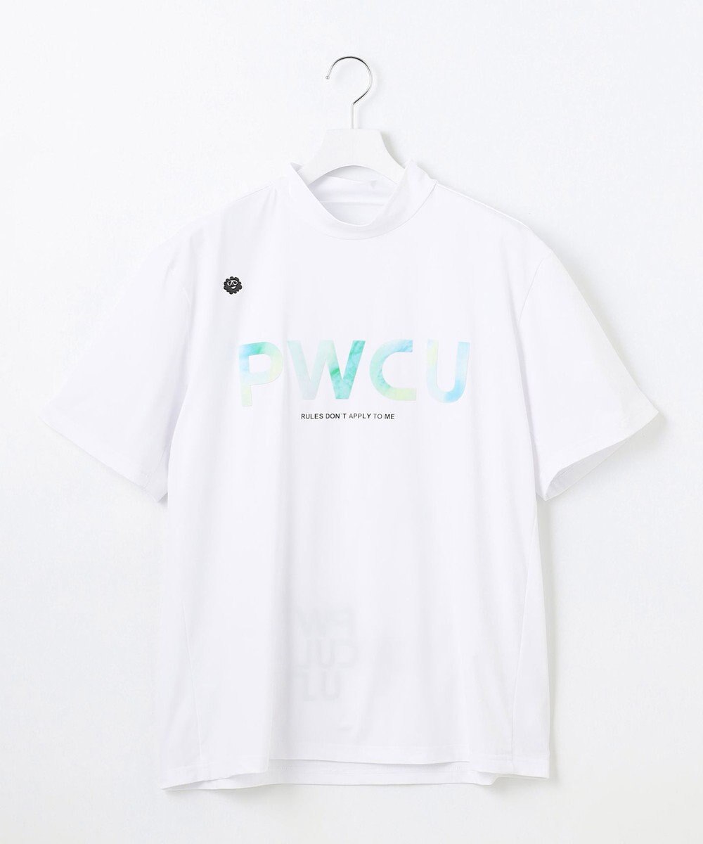 PW CIRCULUS 【吸水速乾 / UV遮蔽率99% UVカット / ストレッチ】【MEN】バックメッシュポケットモックT ゴルフ 