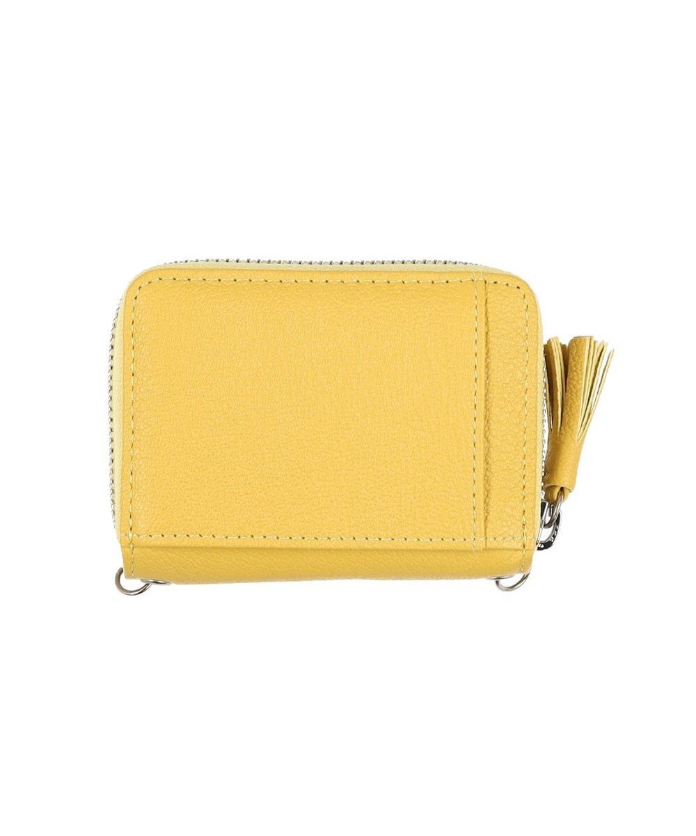 UNBILLION ペルケ perche / ドット刺繍ジャバラチャームウォレットショルダー 