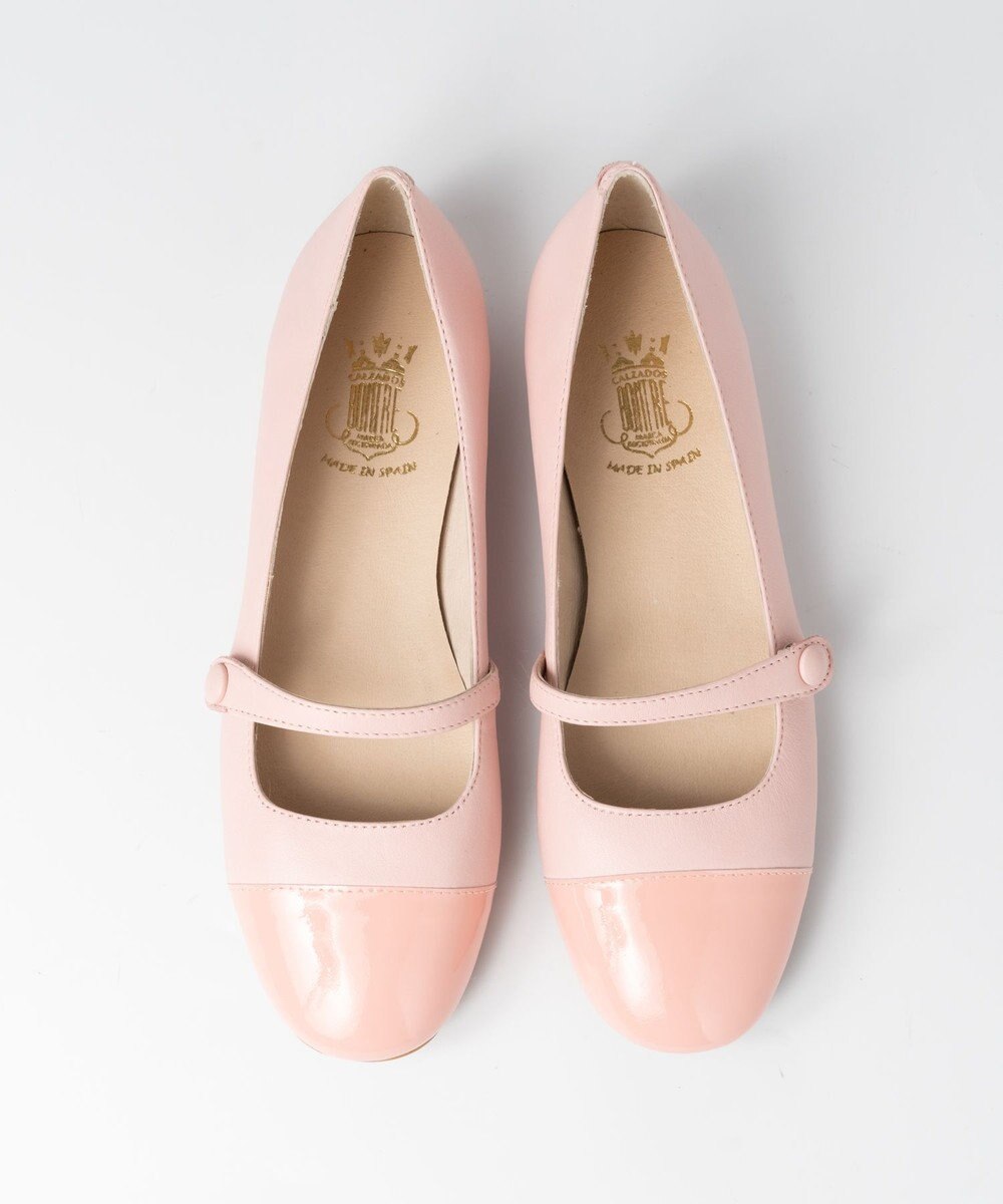 BONTRE 【BONTRE/ボントレ】コンビストラップパンプス/40051-US 