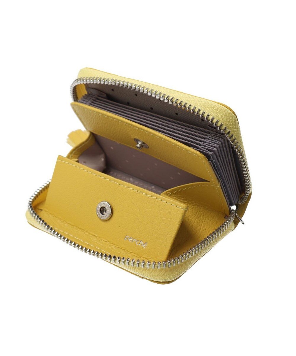 UNBILLION ペルケ perche / ドット刺繍ジャバラチャームウォレットショルダー 