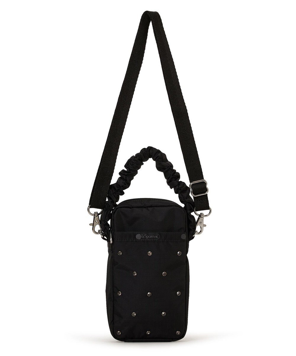 LeSportsac GH MINI PHONE XBODY/ビジューブラックグレー 