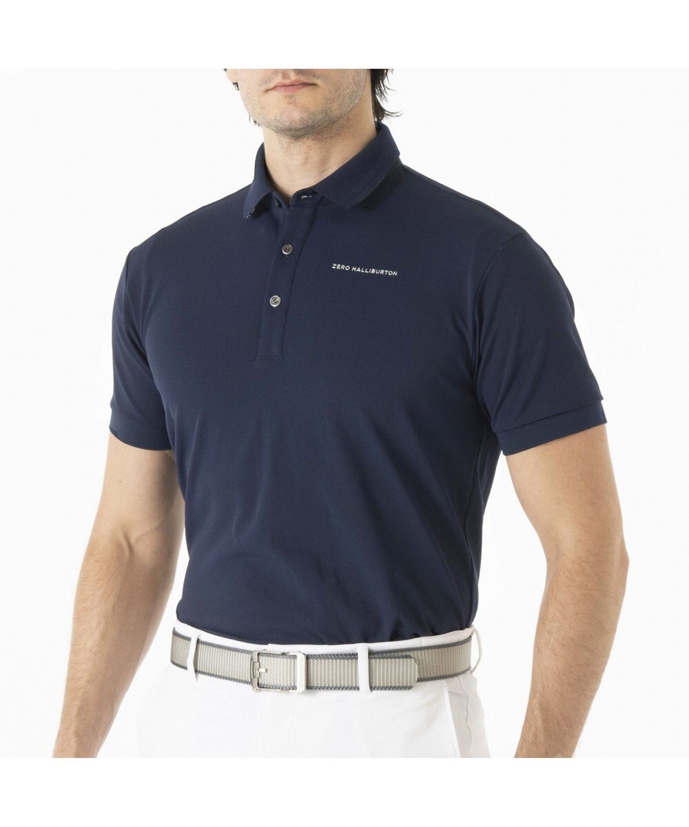 ZERO HALLIBURTON 【吸水速乾・UVケア】 鹿の子ポロシャツ ZHG-M5S4a 82947 