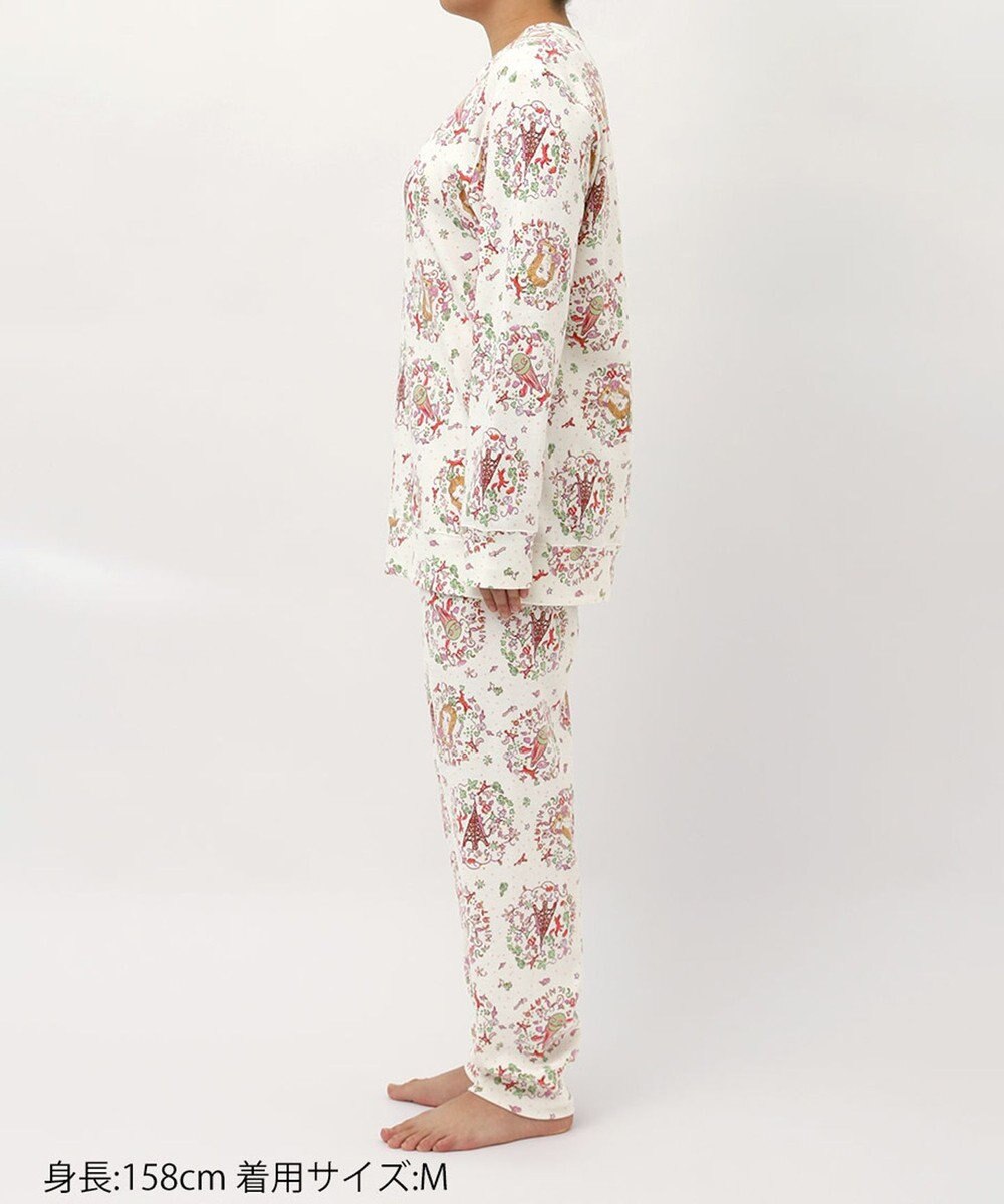 tsumori chisato SLEEP ツモリチサト パジャマ 長袖 長ズボン 綿100%(本体) あったか レディース  UDW451 /ワコール 