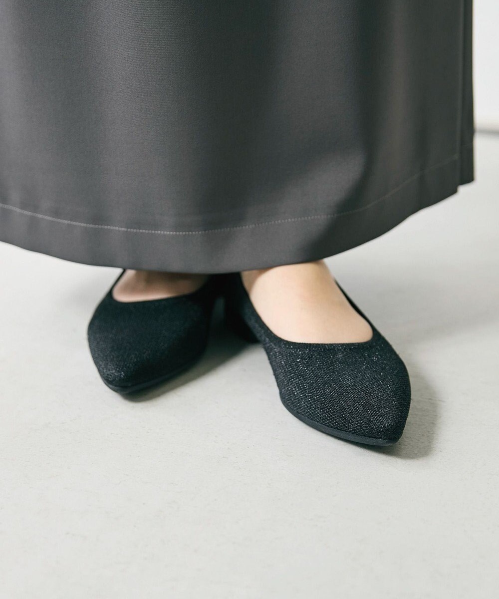 steppi フォルムフィット ポインテッド パンプス 