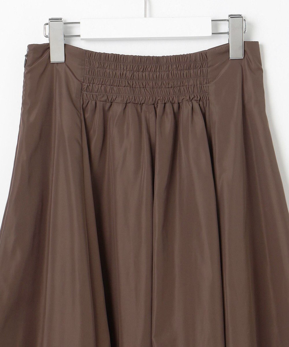 Feroux 【洗える】タフタフレア スカート 
