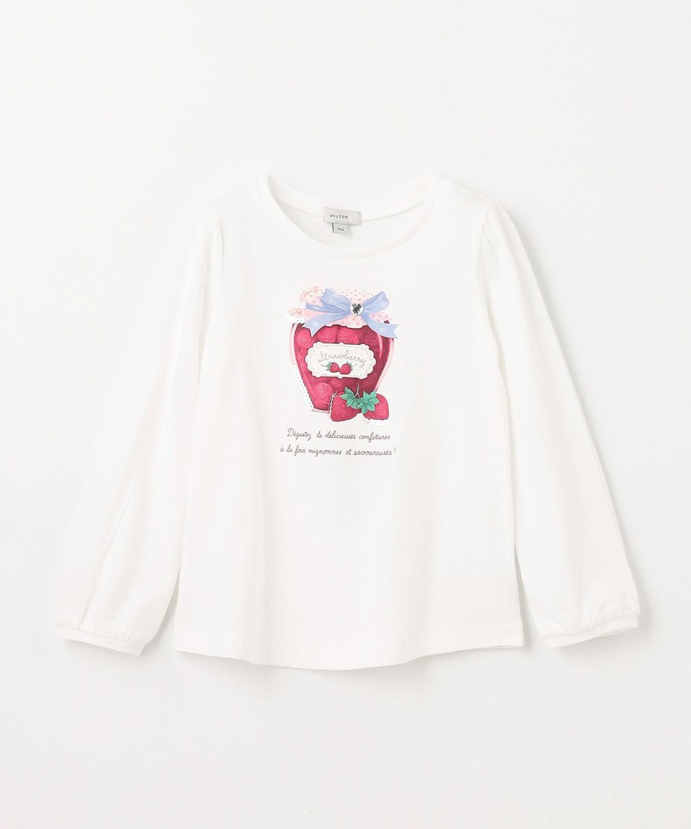 ANY KIDS 【チェリーベリーシリーズ】フルーツジャム 長袖 Tシャツ 