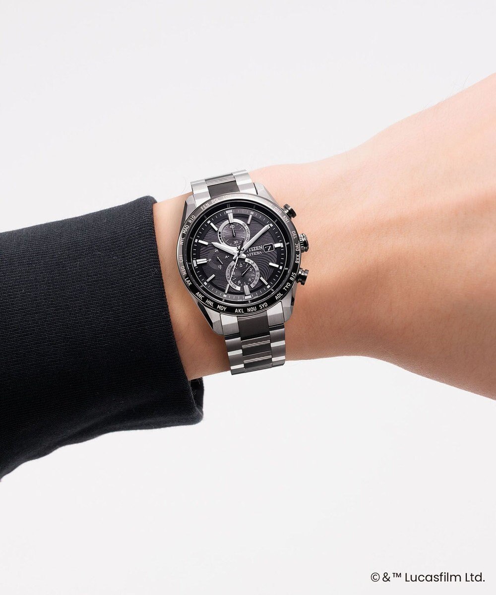 CITIZEN ATTESA アテッサ STAR WARS The Mandalorian Beskar Model 光発電エコ・ドライブ電波時計 AT8385-55E 