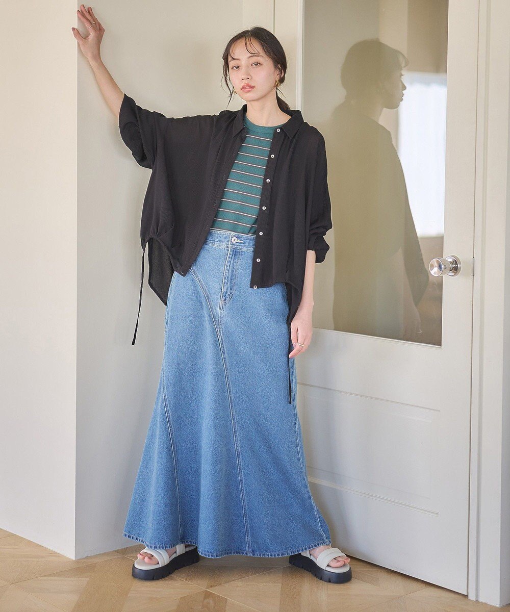 earth music&ecology リブタンクトップ 