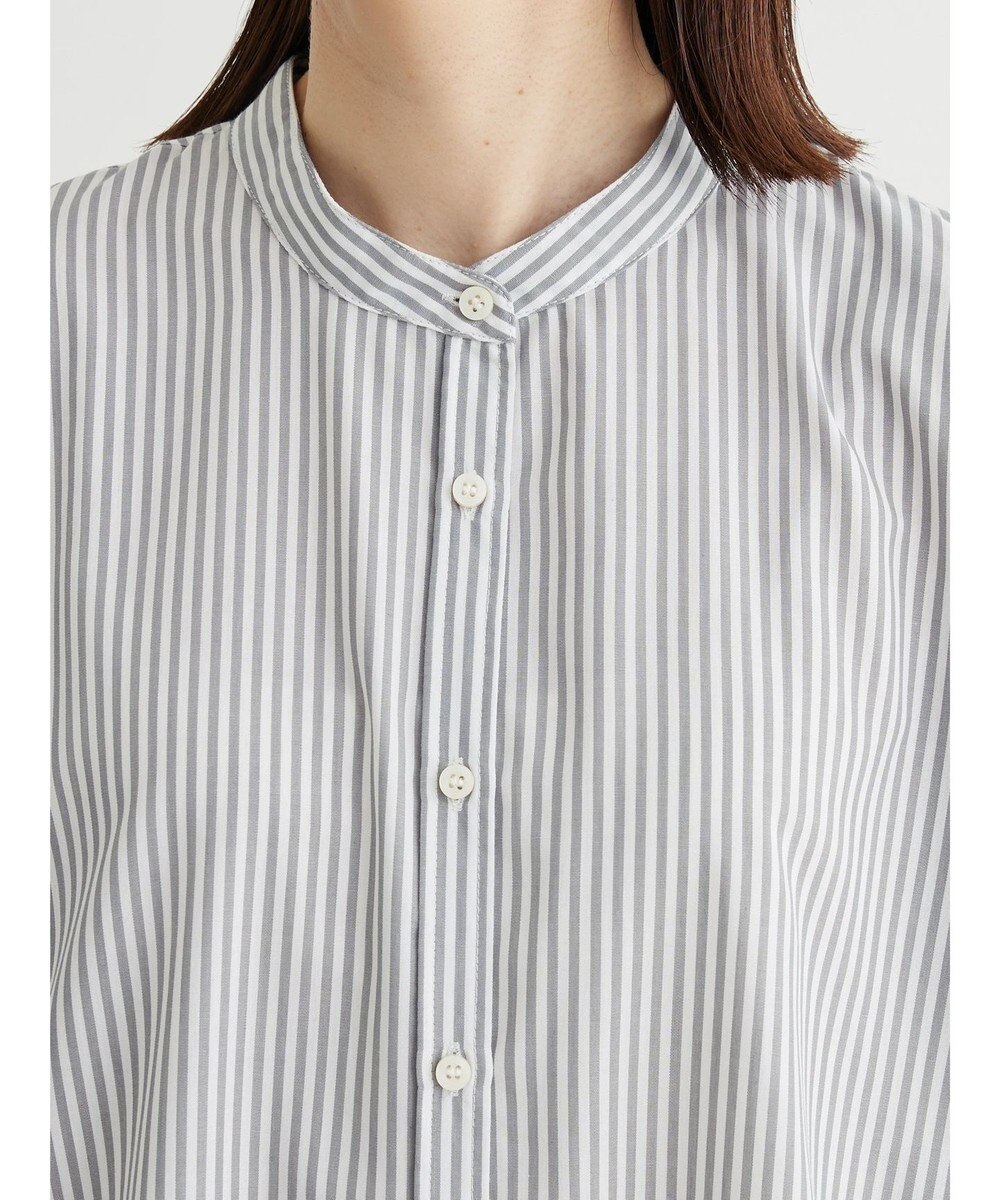 Green Parks 袖刺繍シャツチュニック 